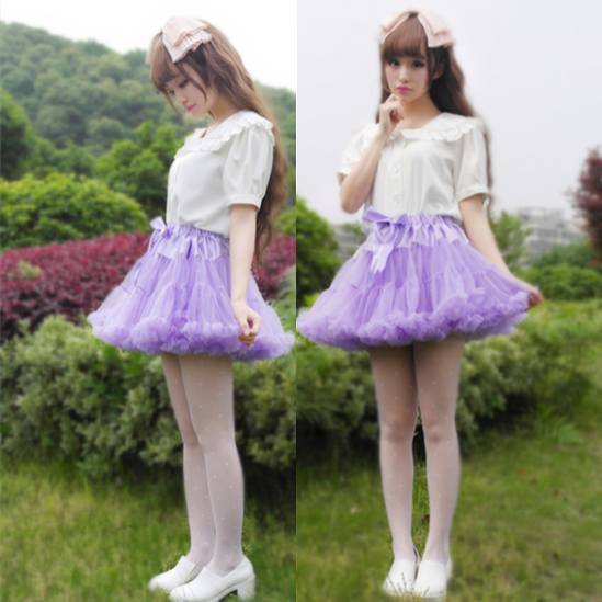 Japanese Net Yarn Tutu Skirts