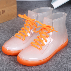 Candy Color Transparent Rain Boots