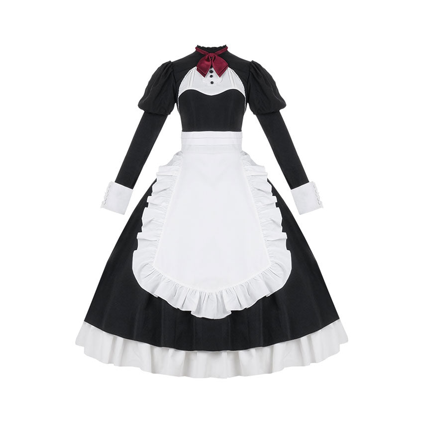 Black Bow Uniform Dress