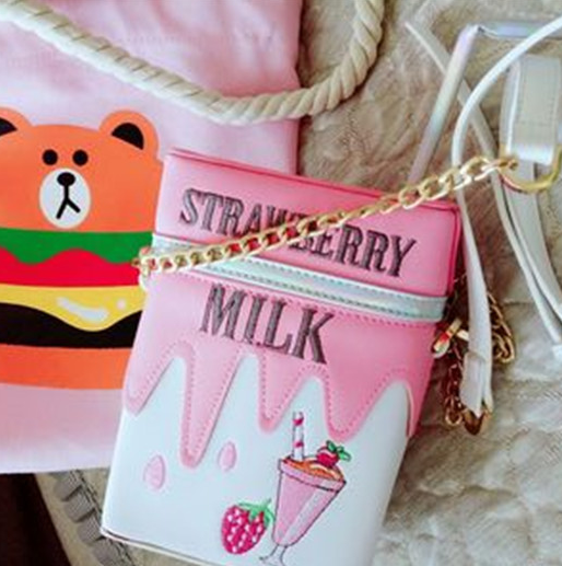 Strawberry Milk Lemonade Bags