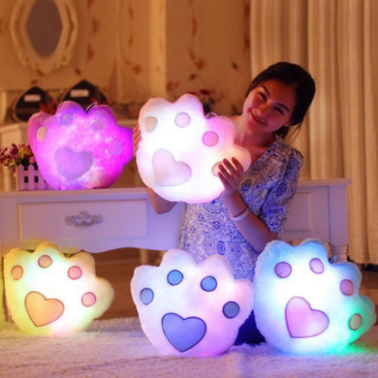 5 Color Kawaii Colorful Luminous Pillow Music Bear / Doll Pillow