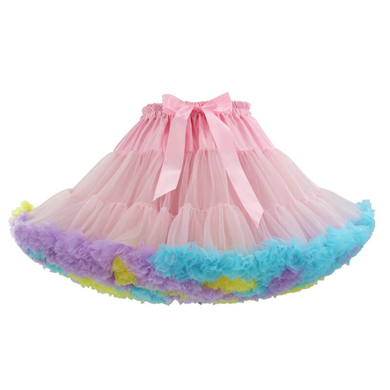 Cnady Rainbow Tutu Skirt