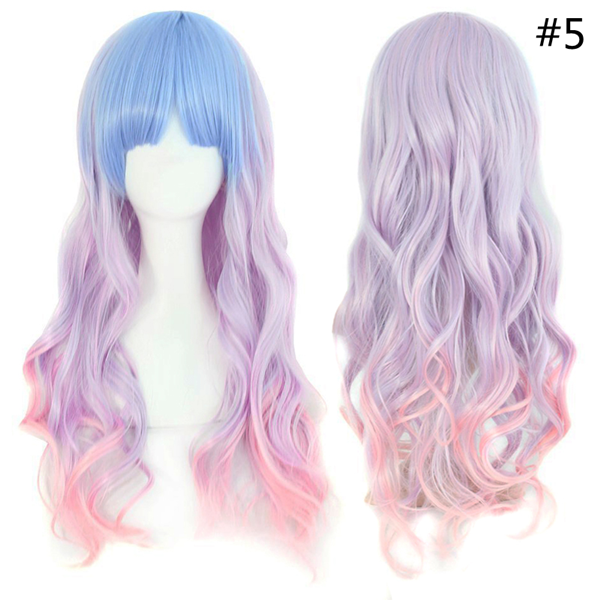 Cos Gradient Curly Wig