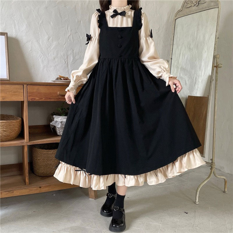 Black Bow Lolita Dress