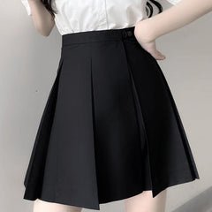 Black Pleated Skirt