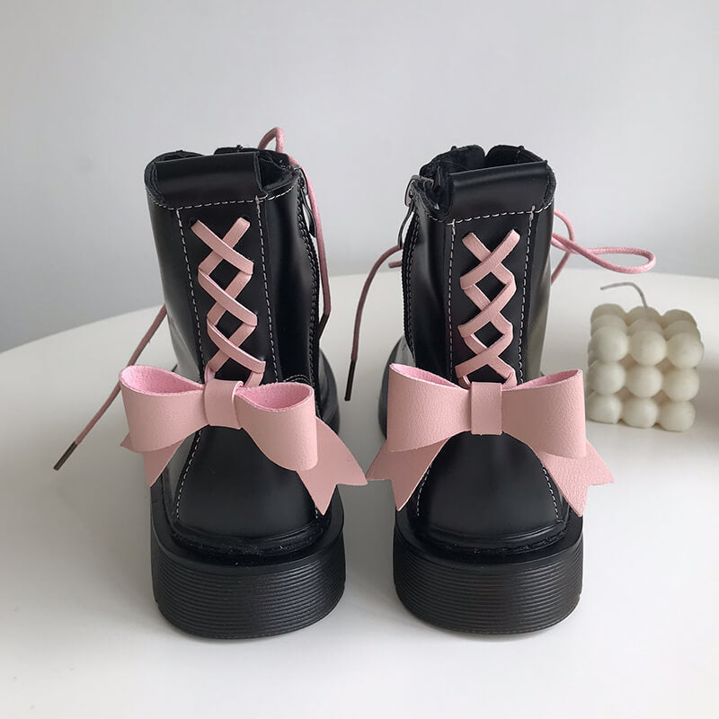 Bow Ankle Boots