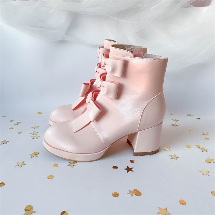 Bow Ankle Boots