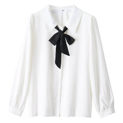 Bow Chiffon Shirt