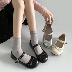 Bow Flat Shoes