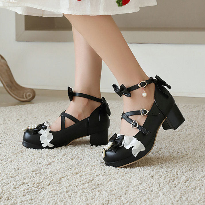 Bow Heels Shoes