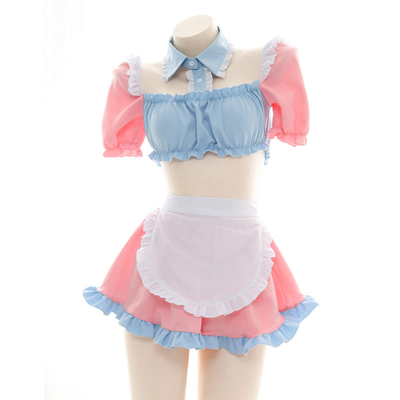 Pink Blue Maid Set