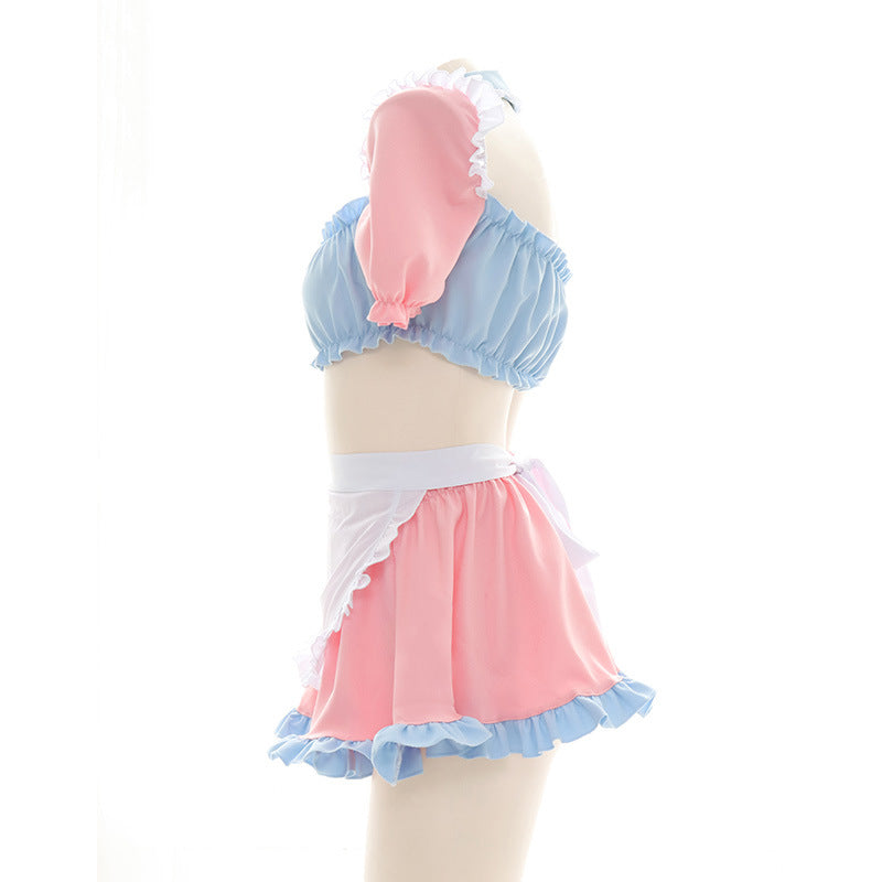 Pink Blue Maid Set