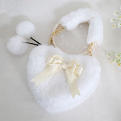 Bow Plush Love Bag