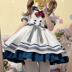 Bow Sailor Dress