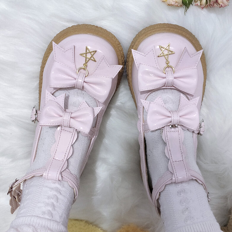 Bow Star Lolita Shoes