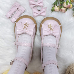 Bow Star Lolita Shoes