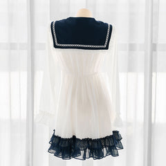 Bow White Dress