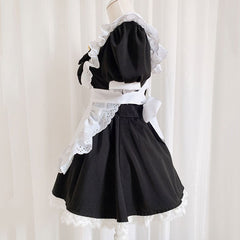 Bowknot Anime Maid Uniform Dress