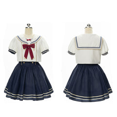 Bowknot Navy Sailor Set