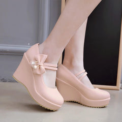 Bowknot Platform Shoes