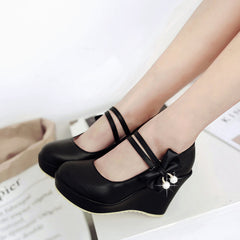 Bowknot Platform Shoes