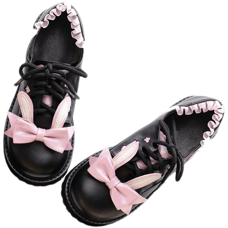 Bunny Bow Lolita Shoes