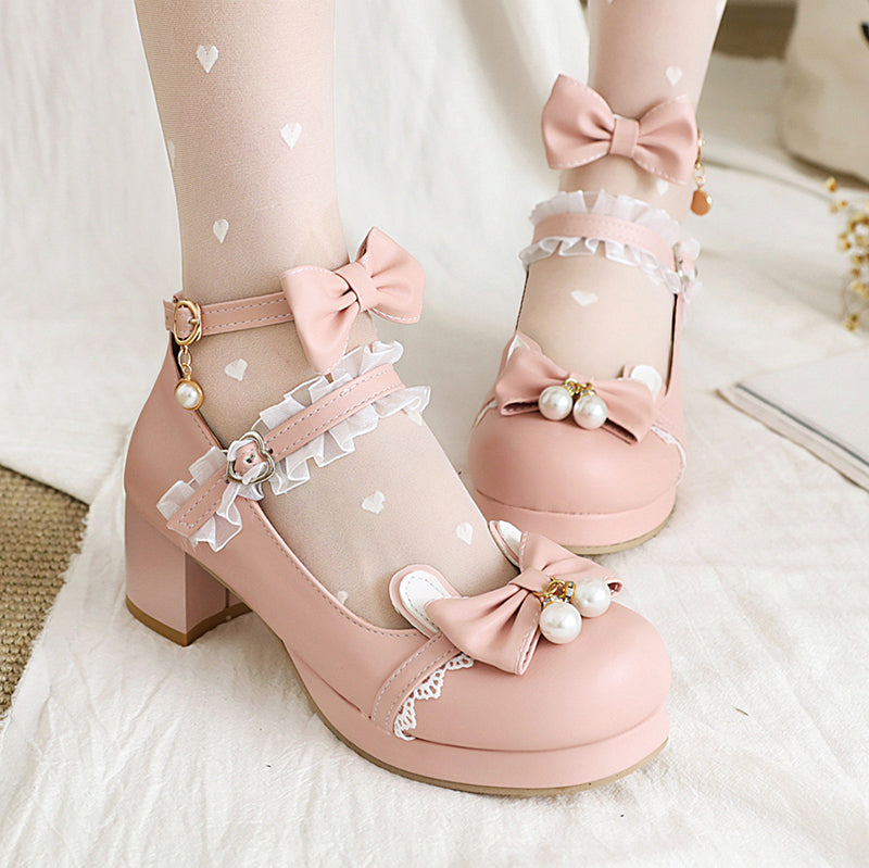 Bunny Bow Shoes