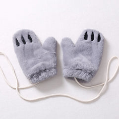 Cartoon Koala Plush Gloves