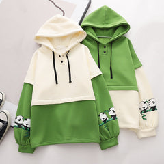 Cartoon Panda Hoodie