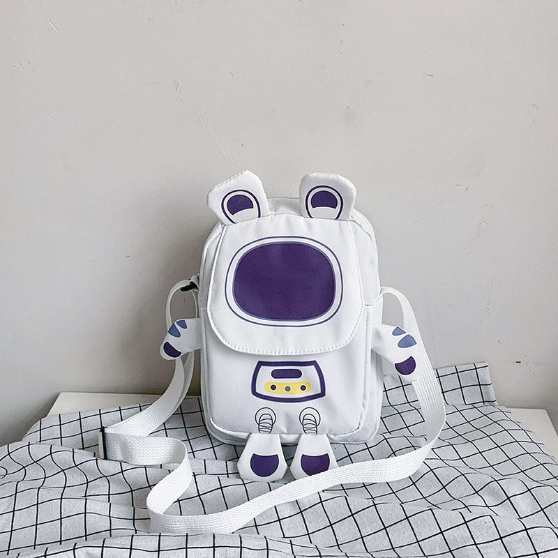 Cartoon Robot Shoulder Bag