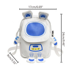 Cartoon Robot Shoulder Bag