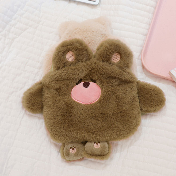 Cartoon Warm Plush Hot Water Bottle