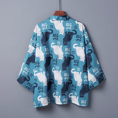 Cat Cardigan Kimono