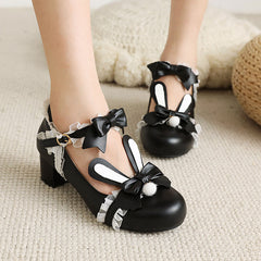 Bow Bunny Ear Shoes