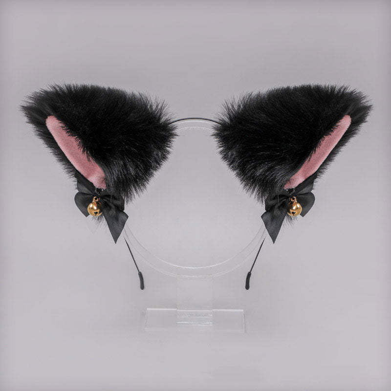 Cat Ears Bell Hair Accessories