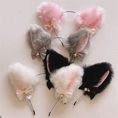 Cat Ears Bell Hair Accessories