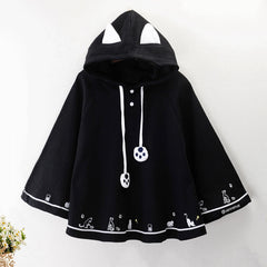 Cat Paw Cape Hoodie