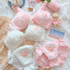 Cat Paw Plush Lingerie