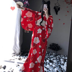 Cherry Kimono Lingerie