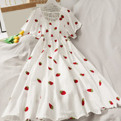 Cherry Strawberry Fruit Dress