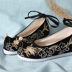 Cloud Loong Embroidered Shoes