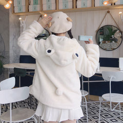 Cute Bear Ears Hooded Coat