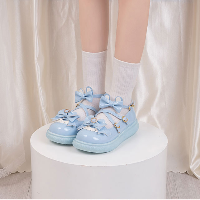 Cute Bow Lolita Shoes