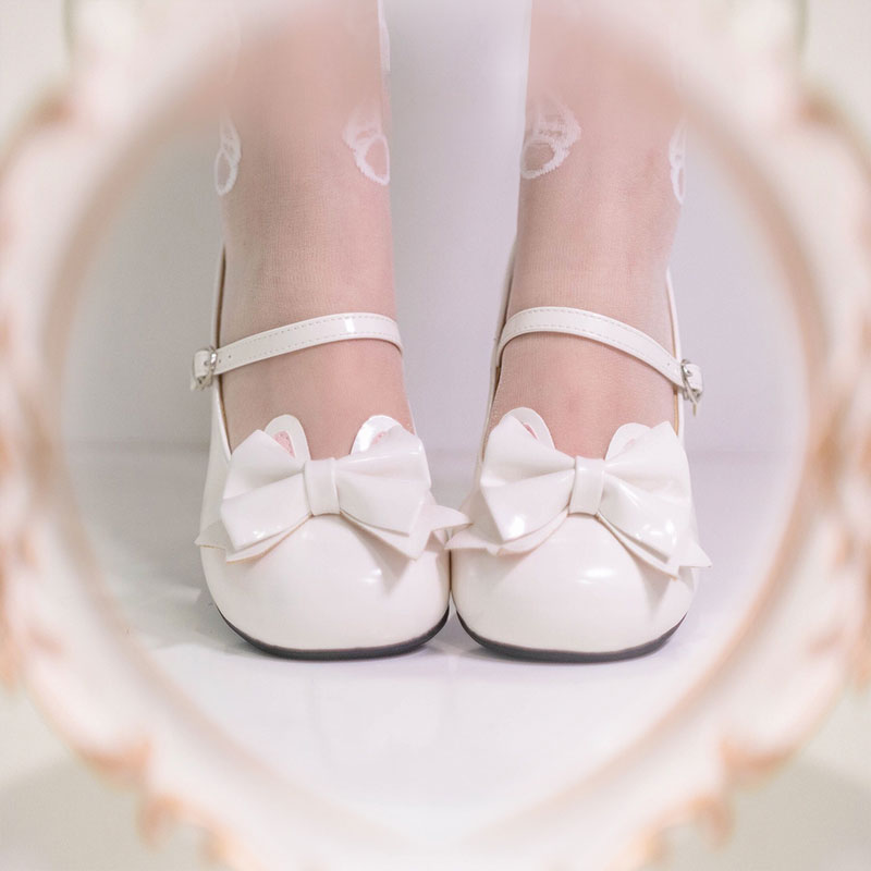 Cute Bow Lolita Shoes