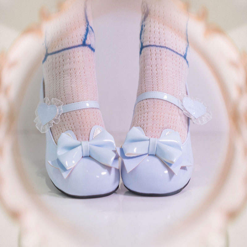 Cute Bow Lolita Shoes