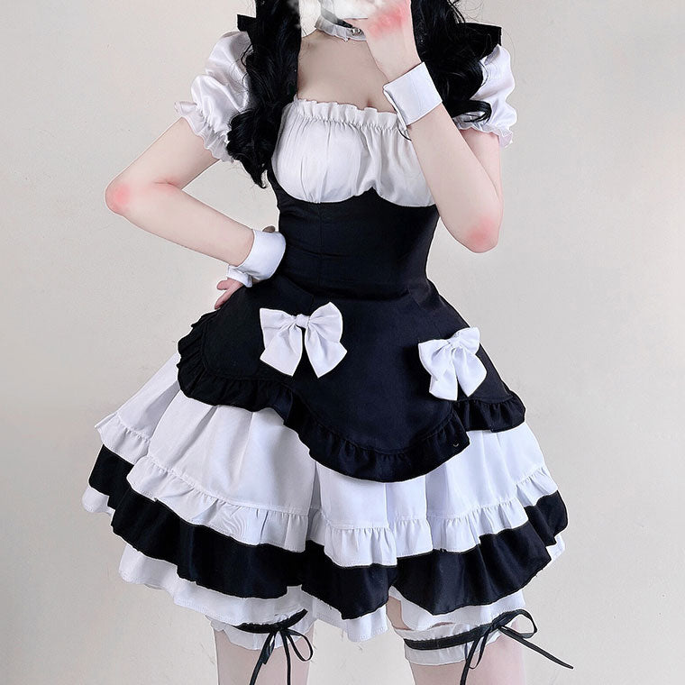 Cute Bow Maid Set