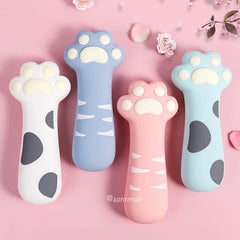 Cute Cat Claw Silica Pencil Case