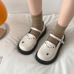 Cute Cat Flat Shoes