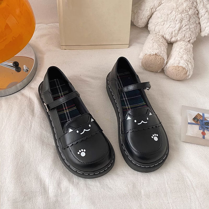 Cute Cat Flat Shoes