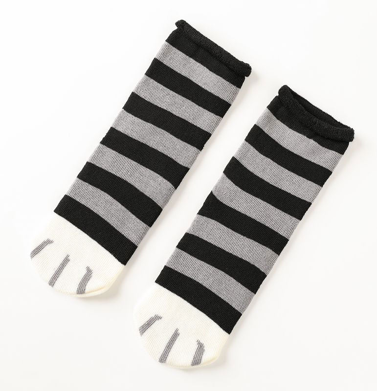 Cute Cat Paw Cotton Socks